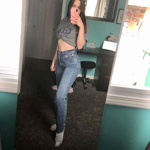 Vintage Levi 512 high waisted jeans